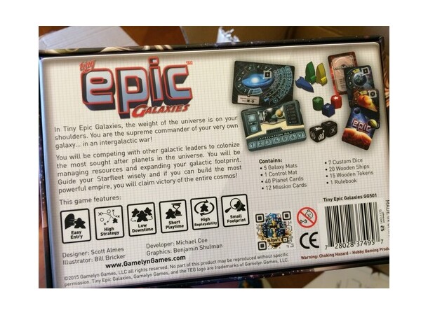 Tiny Epic Galaxies Brætspil 